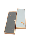 Gloss Varnish Gray Cardboard Paper Gift Packaging Box 1200GSM