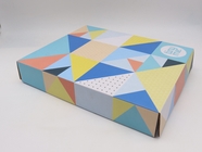 Printed Logo Shipping Packaging Boxes Corrugated Cardboard CMYK Printing Matte varnish