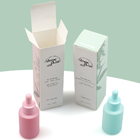 Custom 350gsm C1S Paper Skincare Box Packaging Glossy Lamination Printed Folded Box