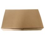 Customized Garment Packaging Boxes One Piece Brown Kraft Paper Packing Box