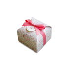 Ribbon Tie Gift Baking Cake Paper Packaging Box Recyclable Cardboard 4 Color