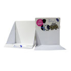 Cardboard Super Market Corrugated Display Boxes Pantone Color For Cosmetic