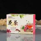 White Cardboard Scented Cardboard Tea Packaging Eco Friendly PMS Printing