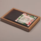 Kraft Drawer Style Scented Cardboard Tea Packaging , Recycle Tea Paper Box