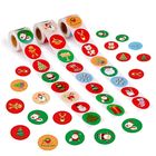 Permanent PMS Spot Color Self Adhesive Round Stickers