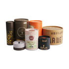 Custimized Cylinder Cardboard Paper Packaging Box With Lid Candle Package