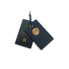 350gsm Black Card Custom Card Printing For Gament Hang Tag