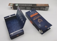 Custom UV Printing Espresso Capsule Coffee Boxes Tea Paper Packaging Box