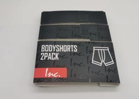 UV Printing Undergarments Packaging Box ISO9001 Approved For Mens Panties