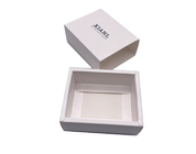Custom White Cardboard Drawer Cosmetic Boxes 300-350GSM for Mask Packaging