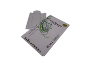 White Custom Cardboard Paper Card 200+200gsm With Blister