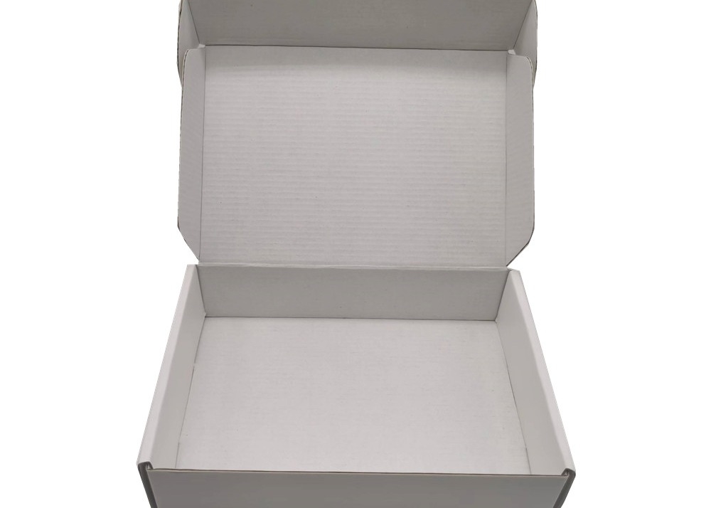 Single Printed Corrugated Shipping Packaging Boxes Malier Box Custom Size Color