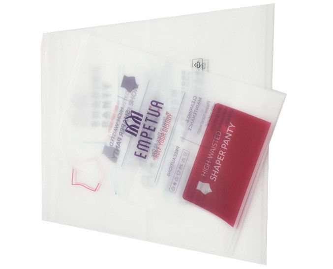 Panton Plastic Ziplock Apparel Packaging Bags With CE SGS Certification