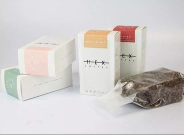 Recycling Custom Printed Food Packaging Coffee Gift Box Bio Degradable