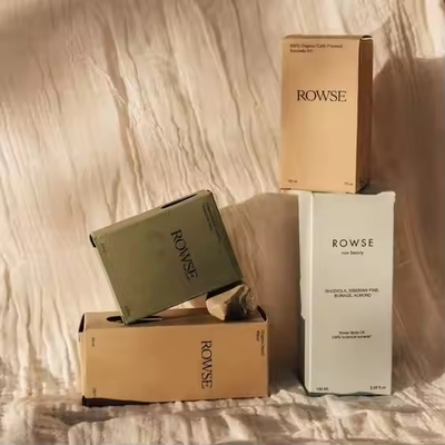 quality Custom Biodegradable Kraft Paper Boxes for Cosmetics Packaging factory