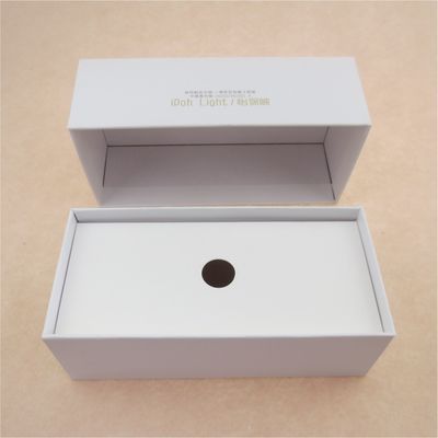 Uv Led Packaging Environmental CMYK Printing Led Packaging Box UV Effect PVC With Window