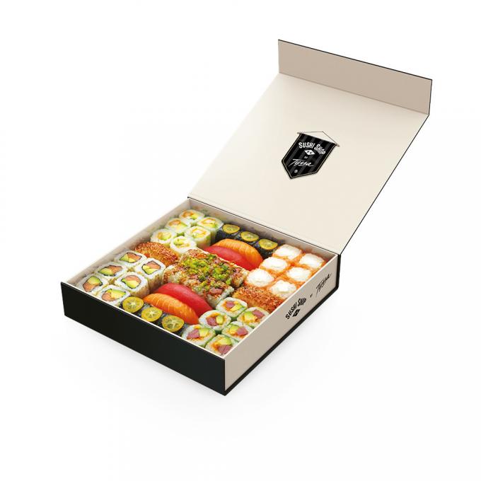 Disposable Lamination Cardboard Sushi Take Out Box